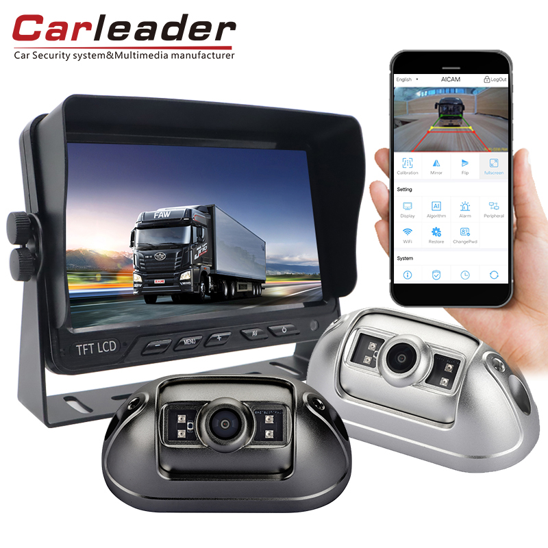 نظام كاميرا السيارة Carleader 1080P AI للكشف عن النقاط العمياء | سلامة قيادة السائق المرافق