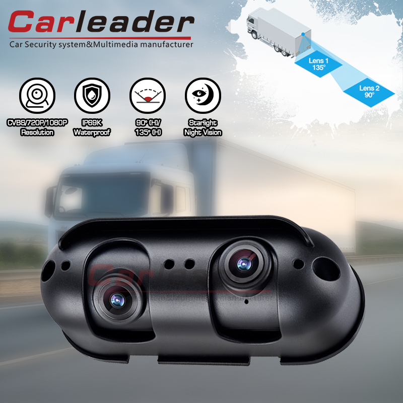 Carleader Starlight Handproof Dual Lens HD Camera Hight Duty View Camera: انظر بوضوح ، قم بالقيادة بثقة.