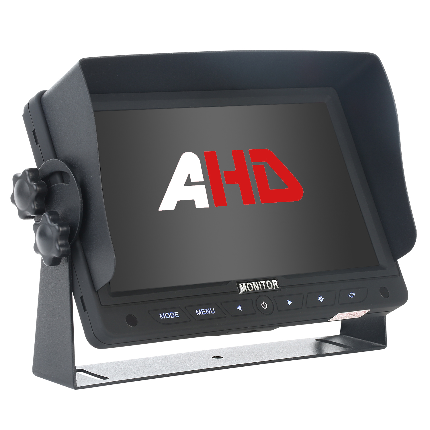 شاشة سيارة بمدخلات 7 بوصة 2CH AHD مع أزرار تعمل باللمس