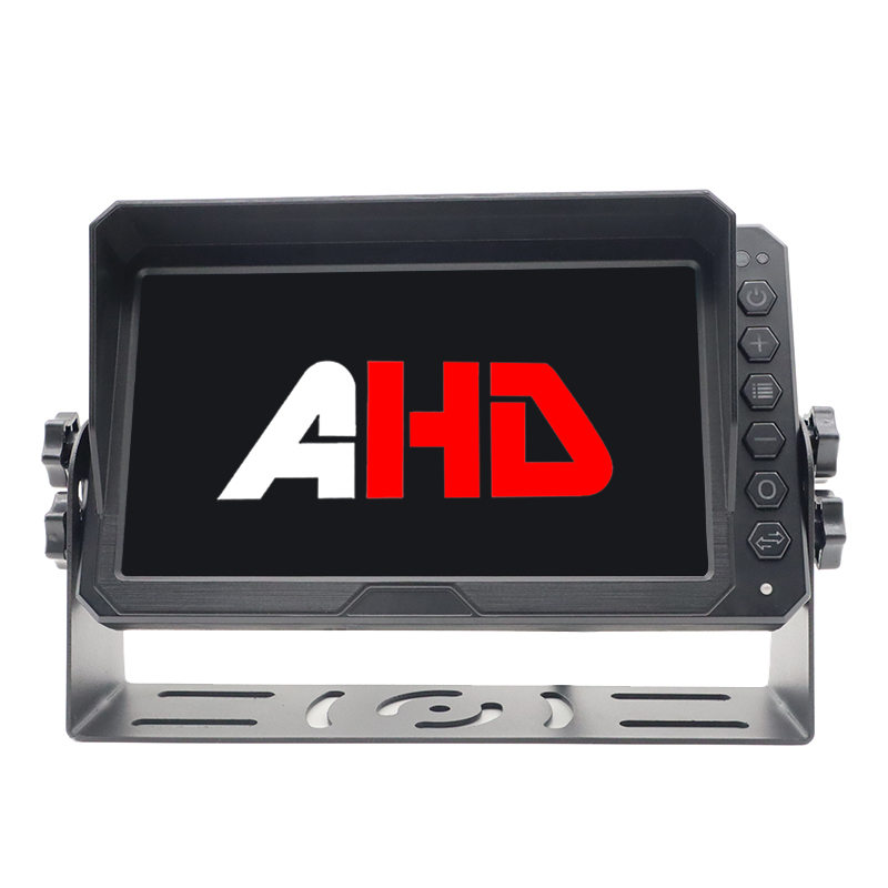 شاشة Carleader مقاس 7 بوصة LCD 2CH للمركبات الثقيلة AHD