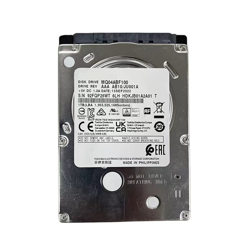 محرك الأقراص الصلبة SATA HDD سعة 2 تيرابايت لمراقبة المركبات ونظام كاميرا DVR المحمول